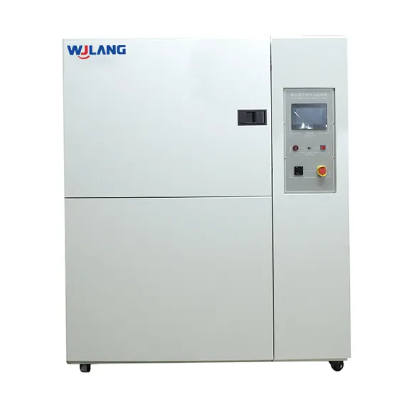 Deux zones type chambre de choc thermique